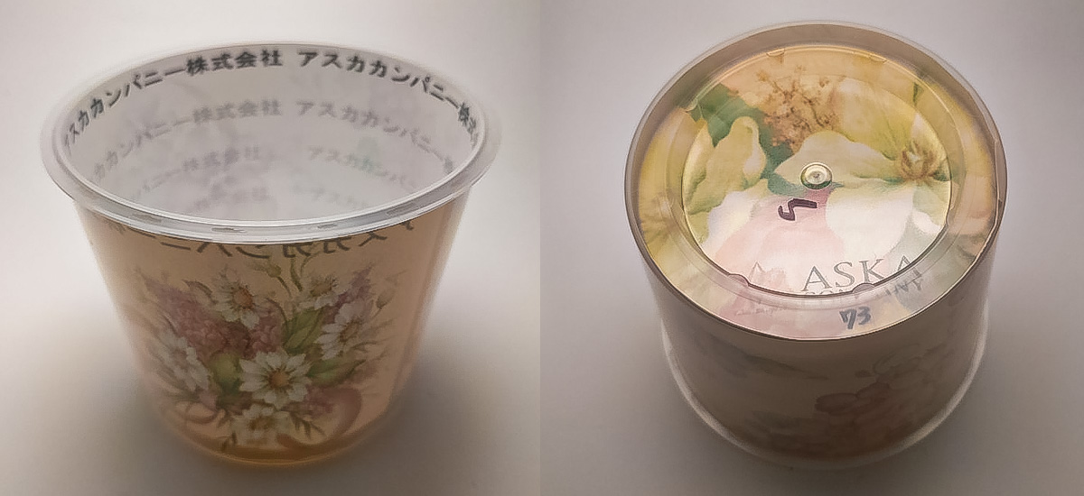 二重容器への加飾