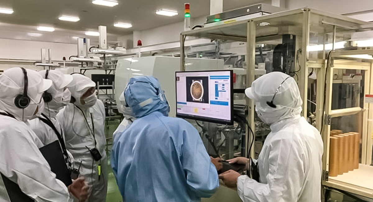 セミナーにてカメラ検査の設定やデータ確認の方法をご紹介