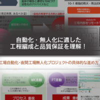 日刊工業新聞社むけ特別版夜間無人化セミナーの資料の一部