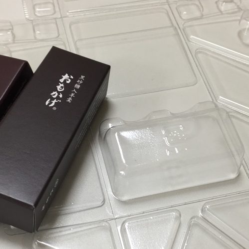 ようかん用の組み立て式トレー