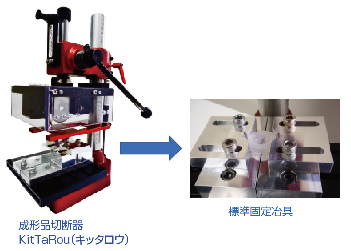 キッタロウと固定治具