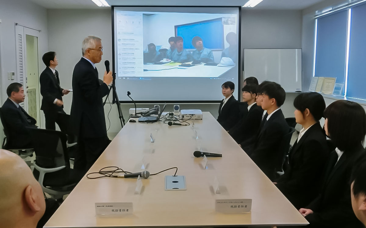 アスカカンパニー入社式