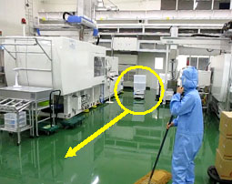 工厂内自动驾驶运行测试