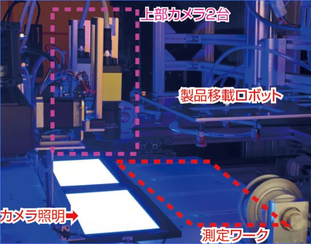 カメラ検査装置の検査システム