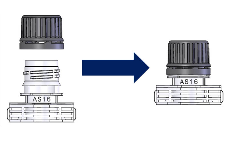 スクリューキャップのキャッピング