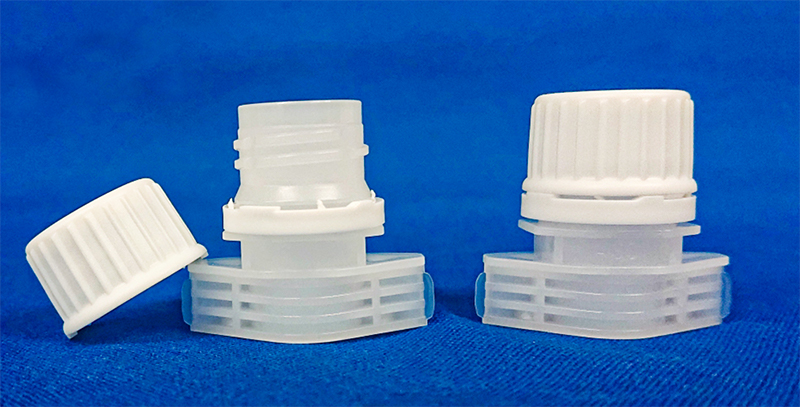 タンパーエビデンスキャップをセットした場合。