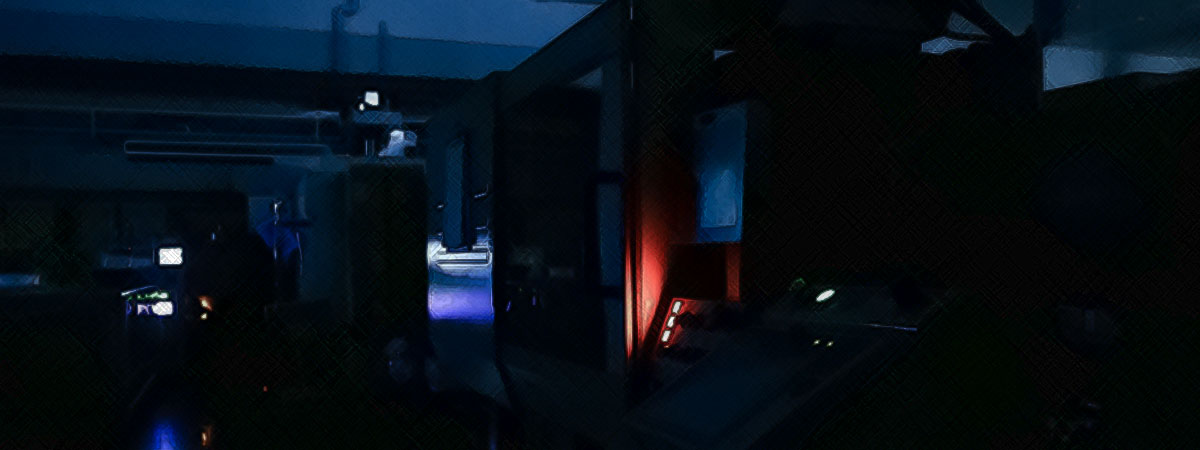 夜間無人化工場