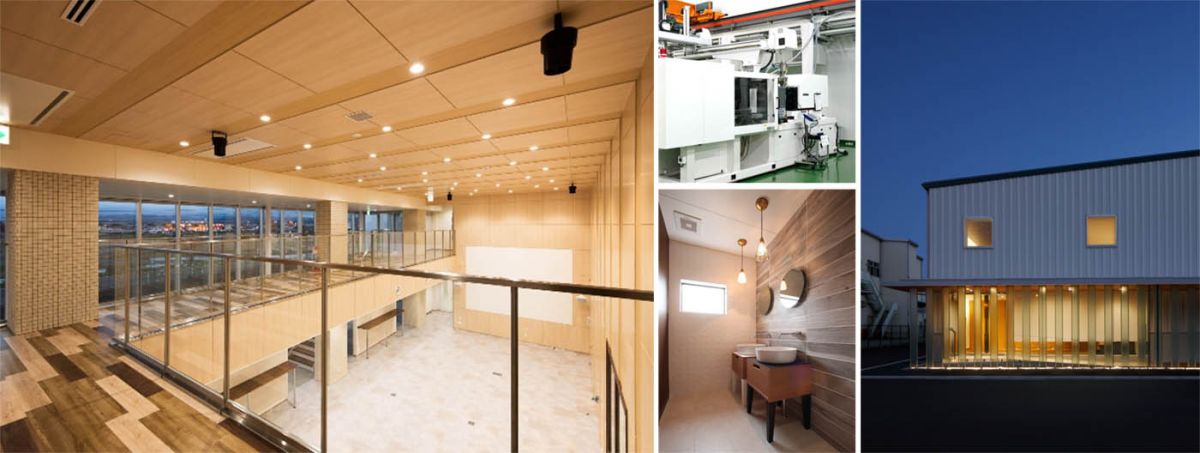 特徴的な建物たち