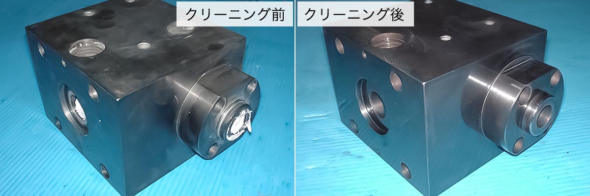 クロスヘッドのクリーニング２