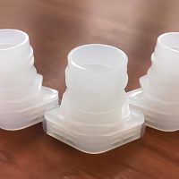 バイオマス樹脂で制作されたスパウト