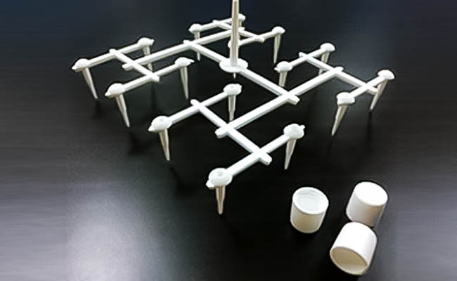 ランナーと製品