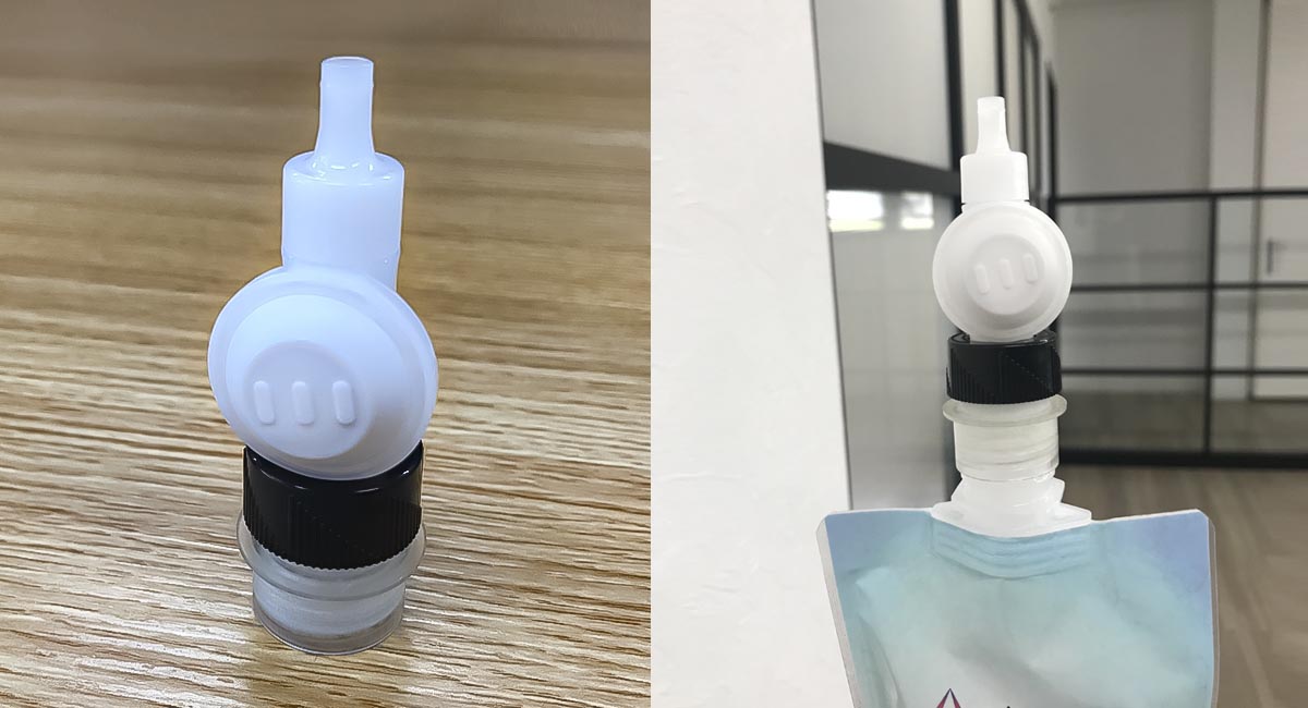 らくらくスイッチとアスカカンパニーのパウチ