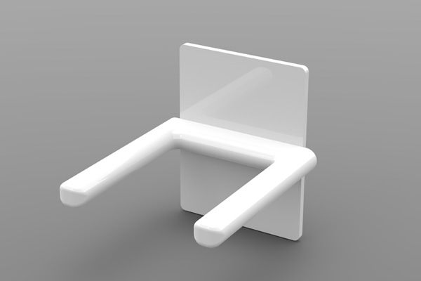 ホルダーのレンダリング画像