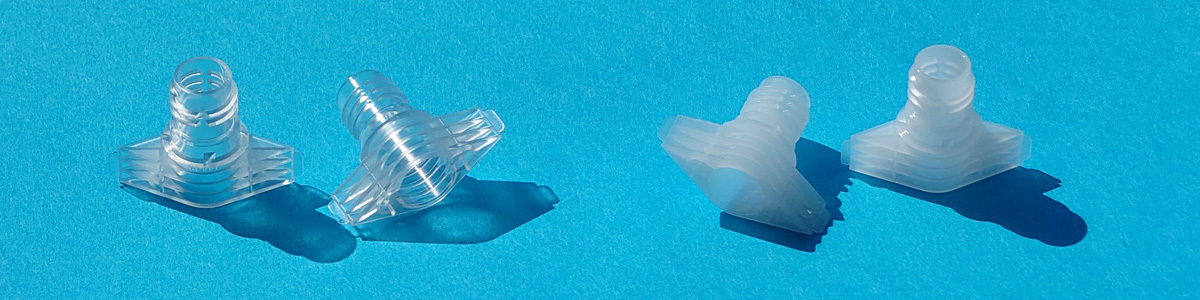 PET樹脂によるスパウト