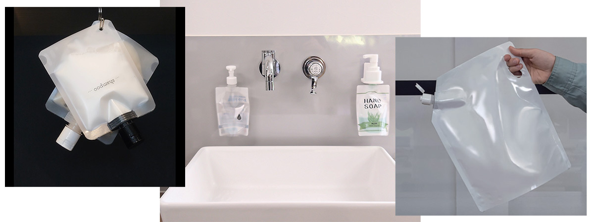 スパウトパウチ製品たち